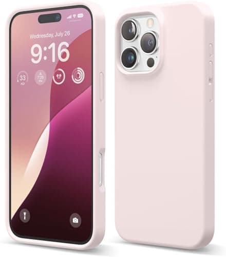 Compatible with iPhone 16 Pro Max Case, Premium Liquid Silicone Case, Full Body Protective Cover Shockproof, Slim Phone Case, Anti-Scratch Soft Microfiber Lining, 6.9 inch (Cashmire) Cellular phone case