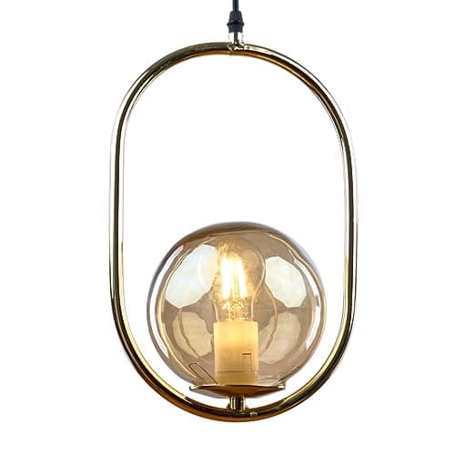 Generic Rg1085 Berly 1 High Quality, Modern Ceiling Lamp, For Living Room, Bedroom, Or Hall - Gold Light fixture