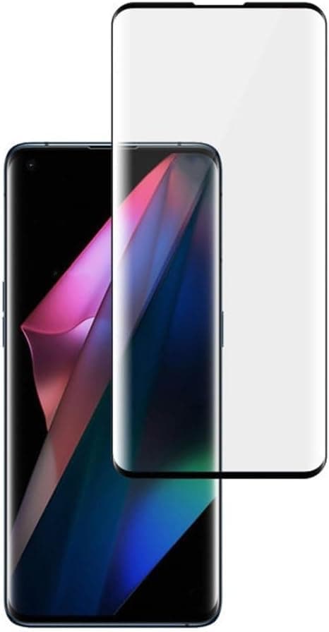 Shockproof Screen Protector Glass (Compatible with Oppo Find X3 /X3 Pro) [Glass] (9H)[Screen Frame Screen Cover for Mobile Phones
