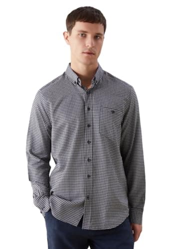 LC WAIKIKI Regular Fit Long Sleeve Plaid Men'S Shirt, S - Grey