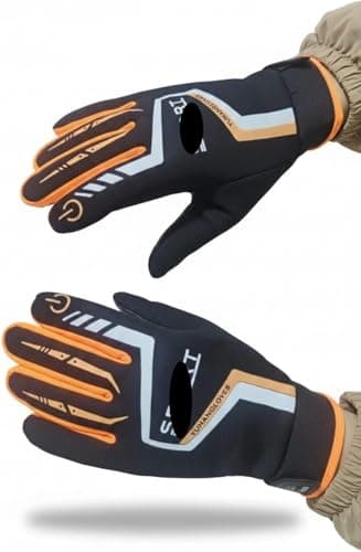 Anti Slip Cycling Gloves for Men Women Windproof Cycling Gloves for Cycling Hiking Climbing Outdoor Activities (One Size) -Suitable for Touch Screen-AGA Sport activity glove