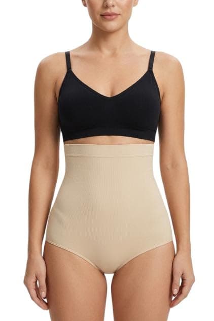 CARINA Womens Seamless High Waist Brief Corset Briefs Underpants