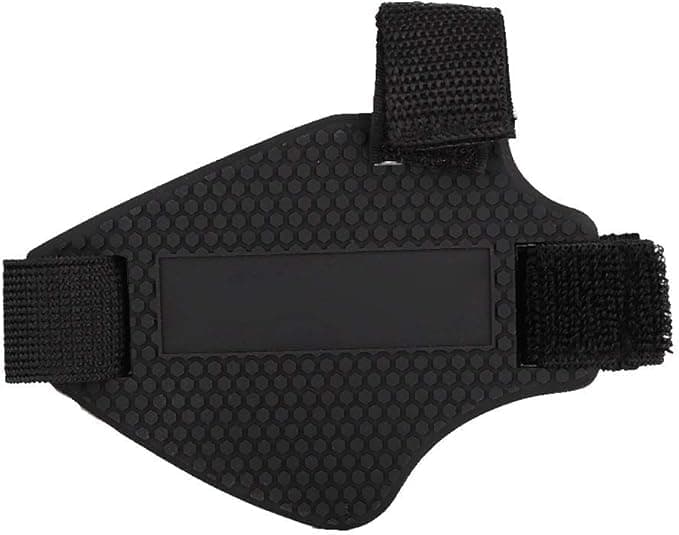 Motorcycle Shoe Protector Pad - Gear Shift Pad Protector for Shoe Friction Protection, Anti-Slip, Durable Rubber and Adjustable Strap, Fits All Shoe Sizes - Perfect for Motorcycle Riders - SACAR Auto part