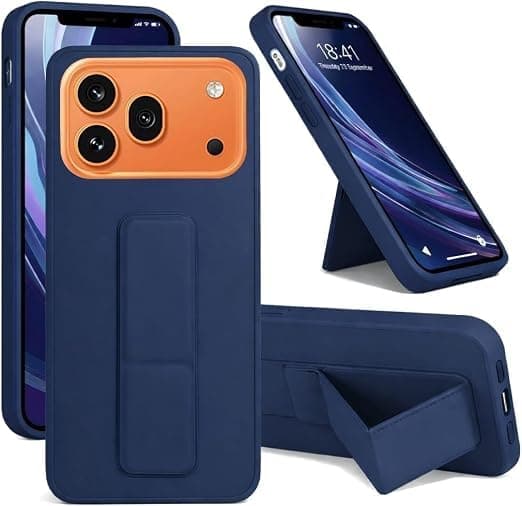 "Advanced Protective Case With Versatile Built in Kickstand (Compatible with Honor 600 Pro) and Premium Shock Absorbing, Precision Engineered Design That Meets All Your Daily Needs." (Blue) Cellular phone case