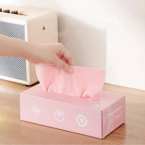 Generic 20 Piece Kitchen Cloth Napkins, 20x20cm Washable Reusable Kitchen Wipes for Wiping and Drying Surfaces and Tools with Materials for Repeated Use Facial tissue
