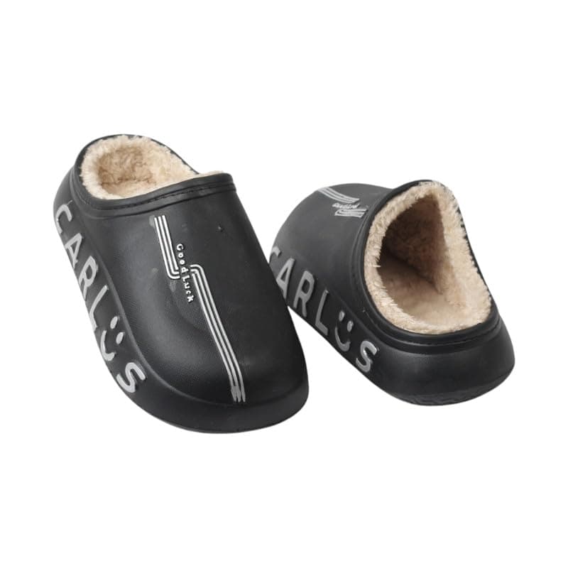 SLIPPER BABY FLAT WINTER 1177 BLACK 33/34