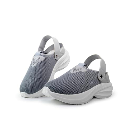 Now shoes unisex Slip-On Walking Shoes with Back Strap – Lightweight Breathable Comfort Sneakers for Daily Wear & Travel AX06