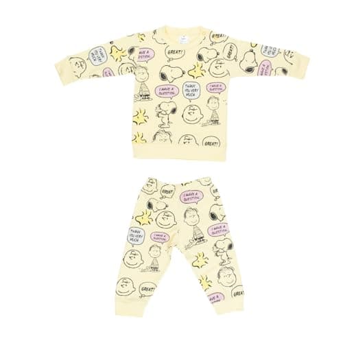 Papillon Unisex Pajama Long Sleeves T-shirt&Pants Printed Dog Pajama Set (pack of 1)