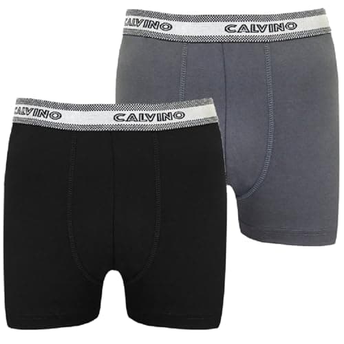 Calvino Mens Set Of 2 Pieces Waist Boxer Short Underwear (pack of 1) Underpants