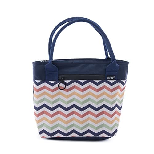 Mintra Ladies Printed Cooling Bag Small, Zigzag,(32 X 23 X 13 Cm) Ice chest
