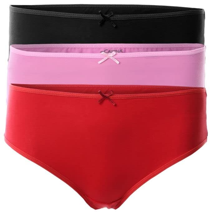 Solid Slip On Underwear - Set of 3