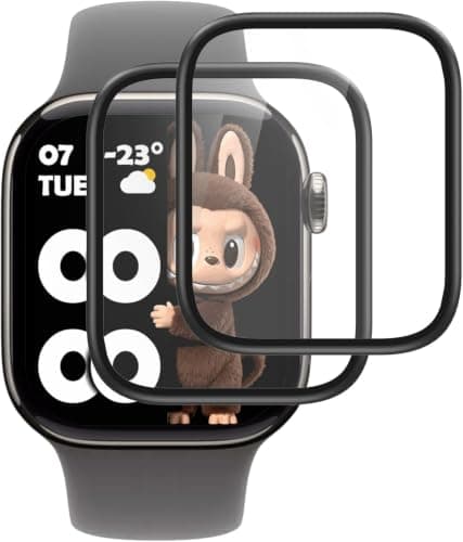 Screen Protector for Apple Watch (Gelatin),Easy Installation,Soft Touch,(1pcs+Free) (Compatible with Apple Watch Series 11/10 42mm, Screen Gelatin HD Clear)