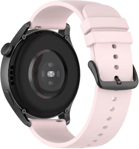 Straps (Compatible with Samsung Galaxy Watch 7 6 5 4 FE Strap 20mm 44mm/Watch 6 Classic 43mm 47mm/5 Pro 45mm/4 Classic 42mm 46mm, 40mm Soft Silicone Replacement Sport Band for Women Men