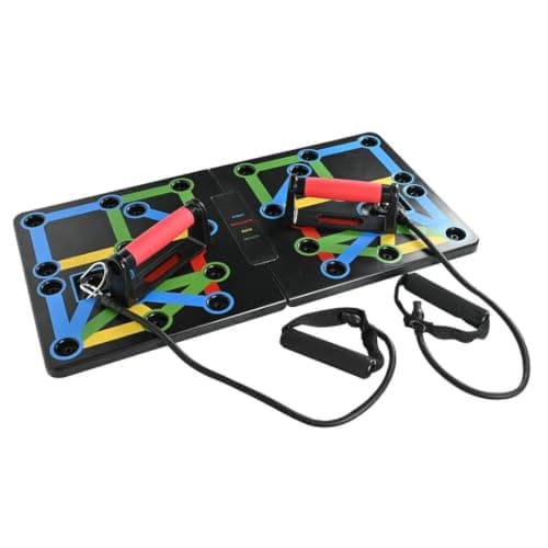 Push Up Board - Home Exercise Tool Helps Perform Push-ups in an Organized Way and Train Upper Body Muscles with Practical Design for Daily Use (W)