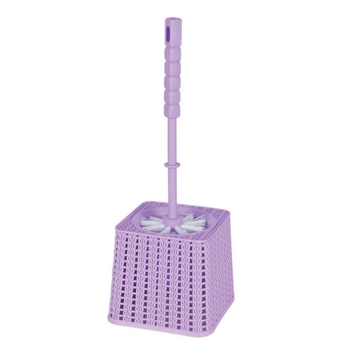 Palm Line Mauve Base Toilet Brush El Helal And silver Star