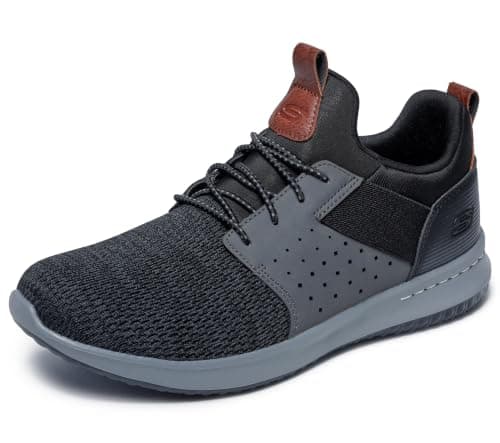 Skechers Men's Delson Camben Trainers Shoes