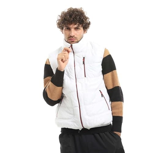 Red Circle Mens Pump jacket cut, zipper and cappucco Pump jacket cut, zipper and cappucco Outerwear