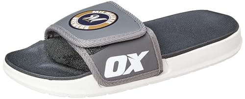 OX boys OX-S-77-Grey-38 Slide Sandal