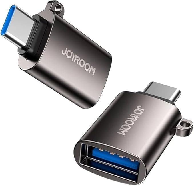JOYRM OTG Male to USB 3.0 Female OTG Adapter Cable, Connect Flash Memory, Keyboard and Mouse OTG Connector Charging and Data Transfer, Support Camera Card Reader Hubs Keyboard Hub Piano (Type C) Electronic adapter