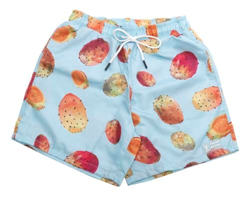 LELU Swim Short Men Turqoise Waterproof Swimwear
