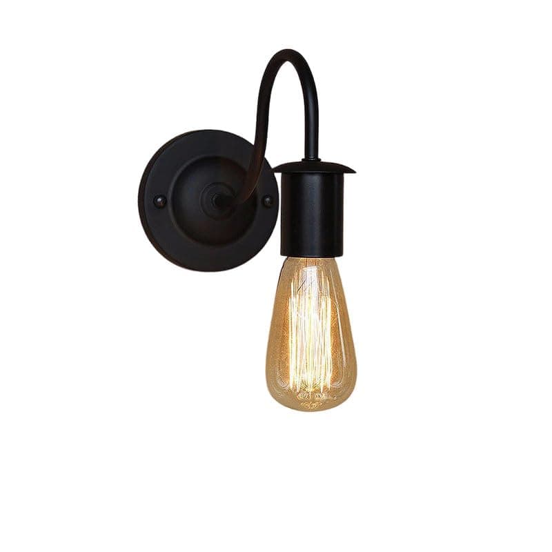 Generic Abalek 1 Bulb Without Bulbs 20x15x20cm Black EGL$P151 Light fixture