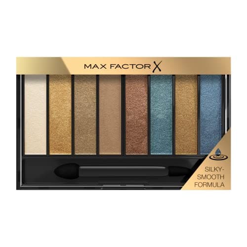 Max Factor Masterpiece Nude Palette - Contouring Eye Shadows - 8 Perfectly Paired Shades - Dual-Tip Applicator - 04 Peacock Nudes, 6.5g - 0.22 fl oz Eyelid color