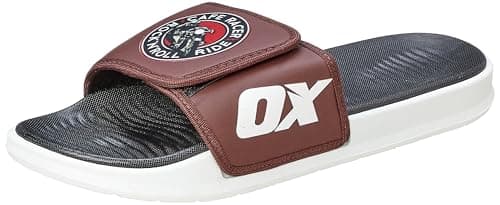 OX mens OX-S-101-Brown-36 Slide Sandal