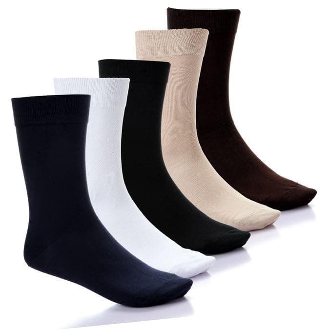 Embrator Men Pack Of 6 Cotton Lycra Classic Socks