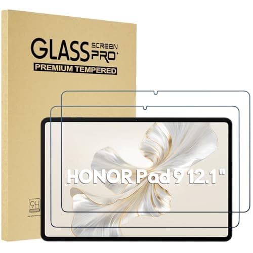 ProCase 2 Pack Screen Protector for HONOR Pad 9, Tempered Glass Film Guard for HONOR Pad 9 12.1"