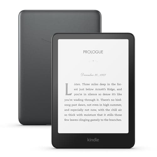 Amazon Kindle Paperwhite Signature Edition 32GB (2024 model) – Auto-adjusting front light, wireless charging, and weeks of battery life – Metallic Black Amazon book reader