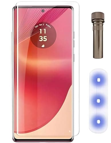 Tempered Glass | Curved UV Screen Protector Guard for Honor 400 Pro | Full Screen Coverage/Anti Spy/HD/Easy Application | Fingerprint Working/9H Hardness