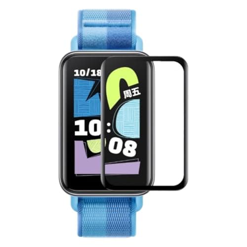 BESHYAKA Screen Protector For Honor Band 10 – HD Clarity, 3D Curved Edge Screen, Anti-Scratch, Ultra Shatterproof, Ultra Touch Sensitivity, Easy To install – Not A Glass