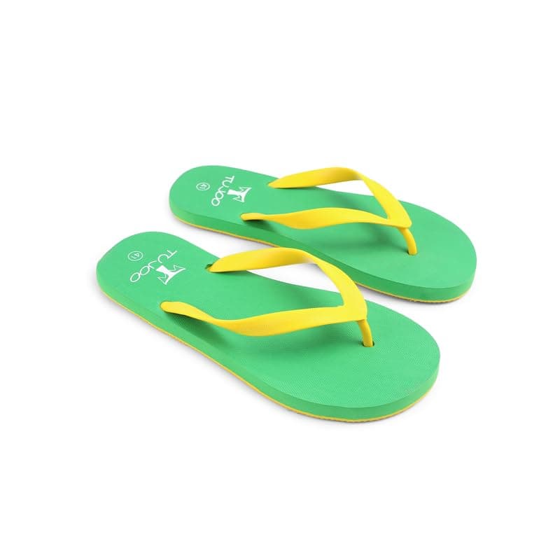 Tujoo Men Slipper Green*Yellow