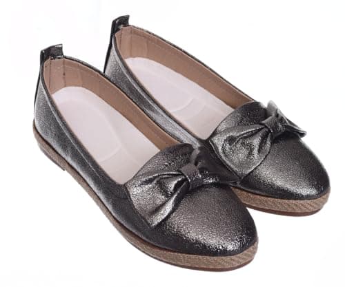 B&W womens B&W-W093-Grey Sneaker