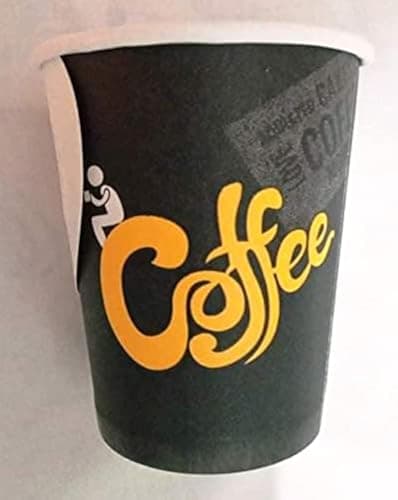 Disposable paper cups 7 oz, 50 pieces Drinking cup