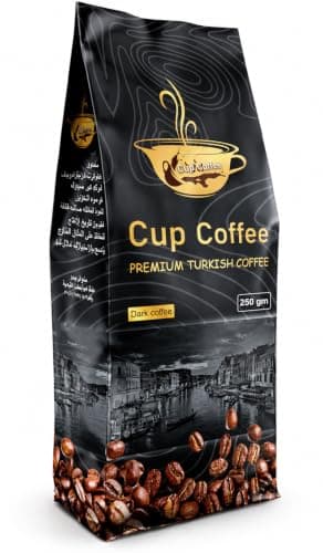 Special " Turkish Coffee Mahog Roast Dark | Turkish Coffee Mahjou Hill Dark Roasting Luxury " Rich Flavor Suitable For All Tastes. Dark Coffee Charm In Every Cup