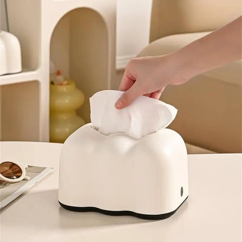 Generic Luxury Tissue Box Holder with Zipper Dispenser, .ri