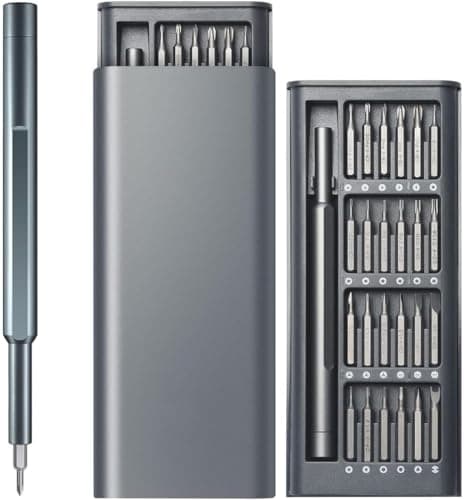 Precision Screwdriver Set with Phillips Torx Hex Bits and Storage Case