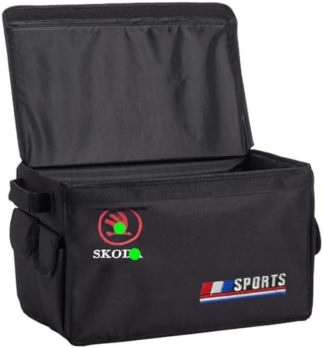 Car Trunk Organizer, Waterproof Foldable Portable Storage Bag with 3 Compartments for Organizing Tools, Belongings, Emergency Gear and More - (SCO Compatible???) - by KaberTrade