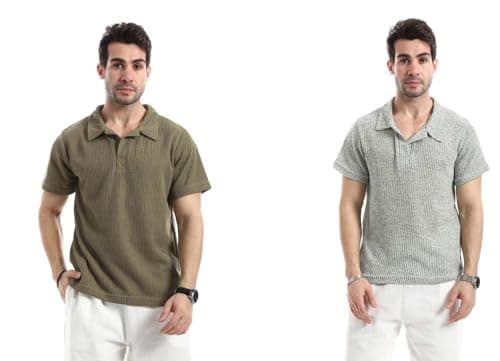Red Circle Mens Bundle of 2 Ivory Dune Relaxed T-Shirt Bundle of 2 Ivory Dune Relaxed T-Shirt Outerwear
