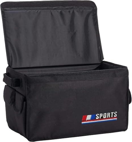 KaberTrade Foldable Car Trunk Organizer Storage Box with Small Pockets - KaberTrade