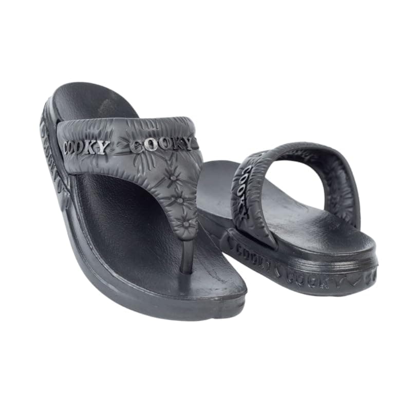 سليبر حريمى مسطح ايفا 1260 اسود 37 Slipper