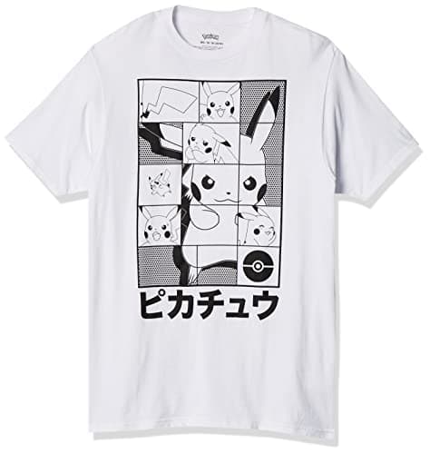 Pokemon Unisex's Pokémon Pikachu Japanese Puzzle Power T-Shirt