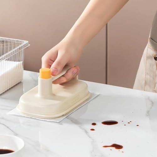 Generic Multi-Purpose Tissue Holder Cleaning Brush for Tables, Glass, and Bathroom Surfaces, with Included Tissues, .qu Toilet paper holder