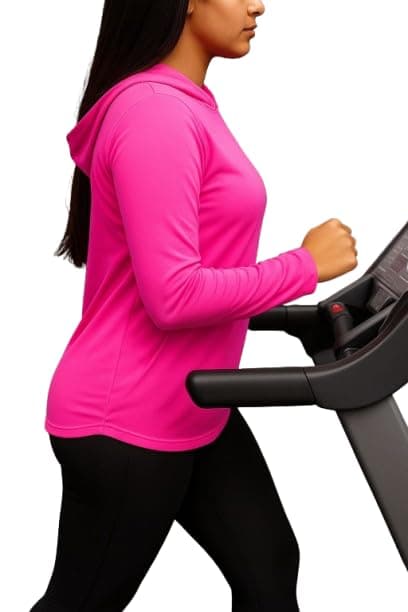 Women's Active Long Sleeve Performance Top, Kelly Green, Moisture-Wicking Athletic Wear, Workout Running Training Fitness Shirt