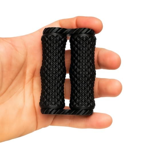 GripZen Sensory Fidget Roller, Textured Stress Relief Tool, Bronze (Black) Fidget toy