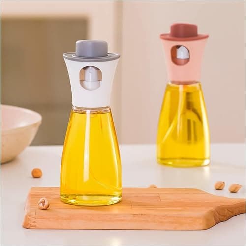 Oil Sprayer for Cooking(2 Pack),Food Grade Plastic Oil Sprayer for Olive Oil Vinegar Oil Sprayer,for Salad,BBQ,Air Fryer,Roasting(Quantity:2 Pack) Bottle