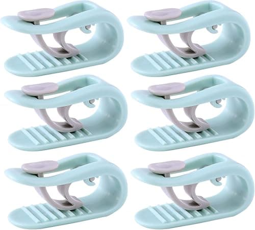 6 Pcs Bed Sheet Clips Set Mattress Grippers Duvet Fasteners Bedding Holder Sheet Straps Bed Corner Clips Blanket Clips Bedding Organizer Egyptian Home Use