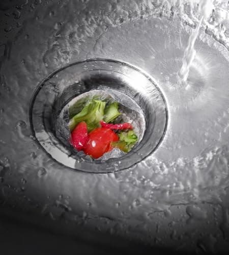 100Pcs Kitchen Sink Mesh Strainer Drain Filter Food Catcher Metal Mesh