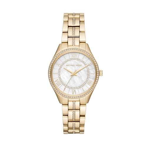 Michael Kors Women's White Dial Stainless Steel Band Watch - MK3899